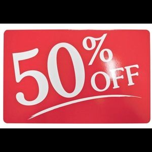 ALL SHIRTS 3 for $12.  Shoes 3 for $15